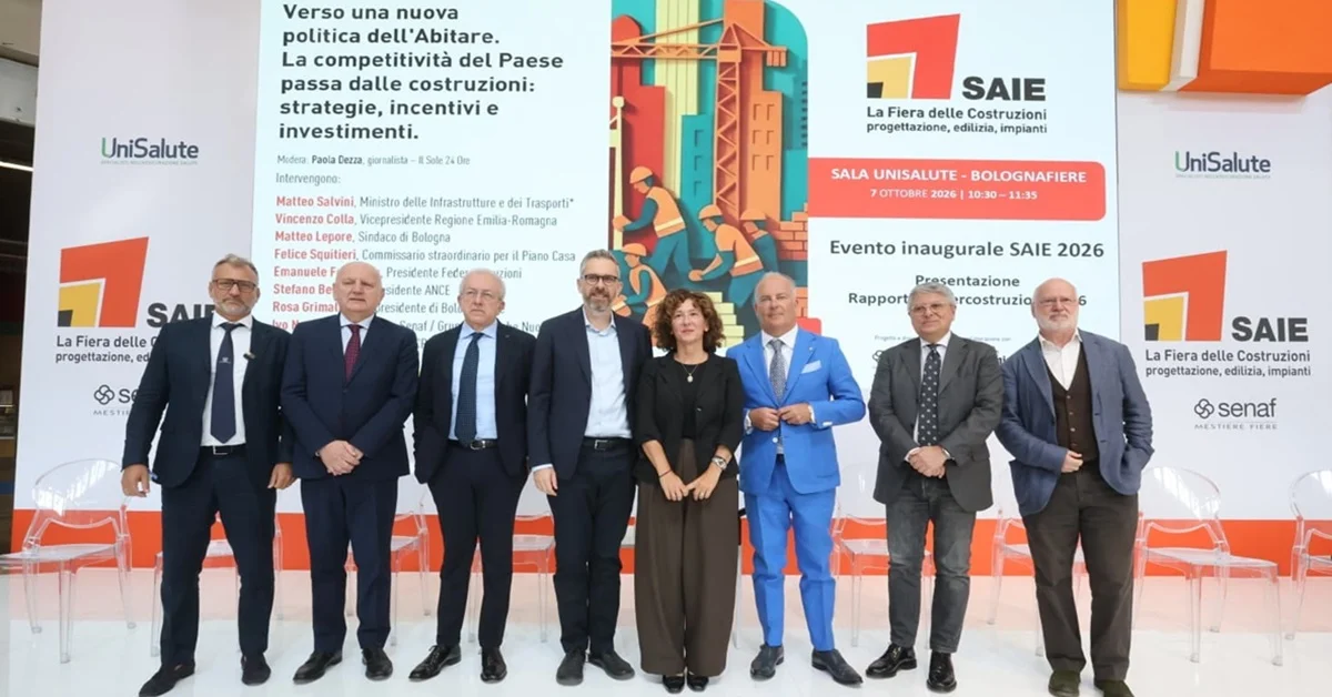 SAIE e Federcostruzioni rinnovano per altri tre anni la partnership